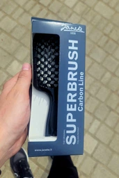 Расческа Janeke Superbrush антистатическое углеродное волокно Черный (8006060594994)