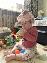Защитный детский шлем от ударов Bump Cap "Pink Forest" противоударная шапка для ребенка с защитой от падений, розовый (100372291) фото от покупателей 1