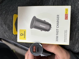 Умное автомобильное зарядное устройство Baseus Circular PPS 30Вт/12v Quick Charge 4.0 QC Black (CCALL-YS01)