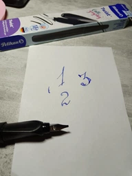 Ручка перьевая Pelikan Twist Calligraphy Black для каллиграфии (824583) фото от покупателей 1