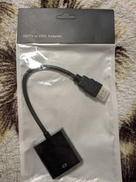 Перехідник HDMI to VGA гнучкий 77205