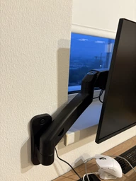 Настенный крепеж для монитора OfficePro MA310B с пружиной 17-32" 2-9 кг Black фото от покупателей 11