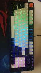 Клавиатура механическая проводная GamePro MK170B Hot-Swap Red Swich 95% RGB Black фото от покупателей 12