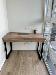 Письменный стол L-11 Loft design Дуб Борас