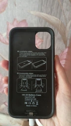 Чехол-аккумулятор XON PowerCase для iPhone 11 5000 mAh Черный (PCBS1111162B 2063) фото от покупателей 1