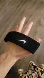 Повязка на голову Nike SwoOne Sizeh Headband One Size White One Sizefm (N.Nn.07.101.One Size) (845840058480)