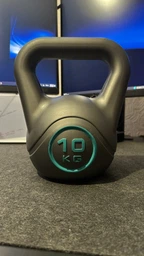 Гиря 4 кг гири для спорта кроссфита пластиковая Crossfit фото от покупателей 9