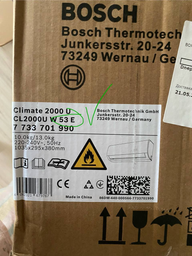 Кондиционер Bosch CL2000 RAC 2,6 kW + Кронштейн (крепление) для кондиционера Acc Electrics AE-001 (1286113590471) в подарок!