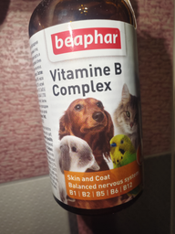 Вітаміни Beaphar Vitamine B для собак, котів, птахів і гризунів 50 мл (8711231125234) фото від покупців 1