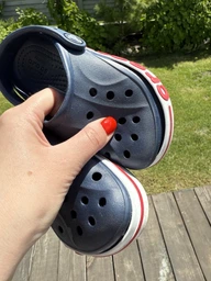 Детские Сабо Crocs Bayaband Kids Clog 27 р 15.8-16.6 см Синие 205100-C10 Blue