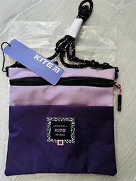 Сумка-кросбоді Kite teens 22.5x21.5x1 см Фіолетова (K24-2772-4)