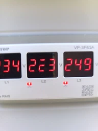 Реле напряжения DigiTOP VP-3F63A M6R трехфазное реле контроля и защиты от перенапряжения Диджитоп отсекатель