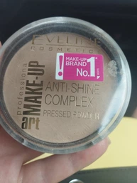 Компактная пудра Eveline Anti-Shine Complex Pressed Powder 31 Transparent 14 г (5901761904468)