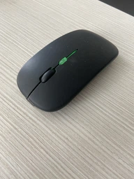 Беспроводная оптическая двухрежимная компьютерная мышка Lem Berger, соединение по Bluetooth и через фишку 2,4GHz, 1600 DPI, с подсветкой, матовая черная, G8159-3, 3309667 фото от покупателей 1