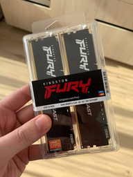 Оперативна памʼять Kingston FURY DDR5-6000 32768MB PC5-48000 (Kit of 2x16384) Beast Black (KF560C36BBE2K2-32)