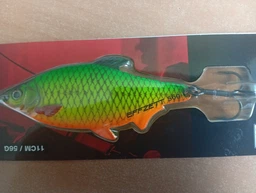 Блешня DAM Effzett Roach Spoon 56g 110mm fire roach UV (66661)