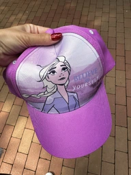 Детская бейсболка для девочки Disney Frozen EX4003 52 см Фиолетовая (3609086889133)