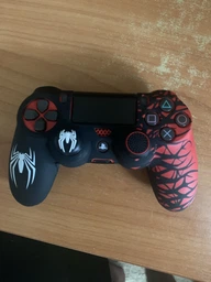 Качественный защитный силиконовый чехол Marvel`s Spider-Man 2 (Black) для геймпада Sony DualShock 4 PS4 + накладки на стики [466129364] фото от покупателей 2