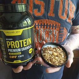 Протеиновая гранола Шоколад и Орехи Gregory Mill Choco Nuts Protein Premium Granola, 1000 г GM-01-12 фото от покупателей 3