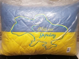 Подушка декоративна TM IDEIA Обійми Україну 45х65 см (8-35259) фото від покупців 5