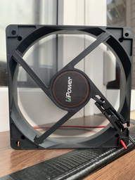 Вентилятор UPower 120 мм Black (UP12025HB34.15)
