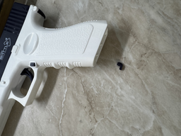 Водяний пістолет електричний Glock water gun заряджання від USB + великий магазин фото від покупців 1