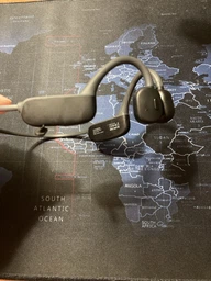 Бездротові спортивні кісткові навушники Langsdom Opetec Race Bluetooth-гарнітура з вбудованою пам'яттю 32G Чорний