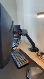 Настольное крепление для монитора OfficePro MA411B с пружиной 17-32" 2-9 кг Black фото от покупателей 14
