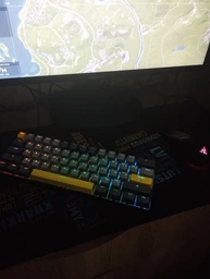 Клавиатура беспроводная GamePro MK130G Pro Outemu Red Switch Hot-Swap 60% RGB USB/Wireless/Bluetooth фото от покупателей 17
