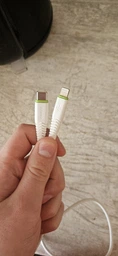 Кабель Intaleo CBFLEXTL1 Type-C to Lightning 1.2 м 20 Вт Белый (1283126504099) фото от покупателей 4