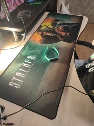 Игровой коврик для мыши мышки игровая поверхность Черная 800x300x3 мм U&P Stalker 2 Control-Speed с прошитыми краями и нескользким резиновым основанием для ПК ноутбука гейминга работы обучения фото от покупателей 16
