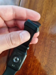 Ремінець силіконовий MRK для Mi Band 8 Pro/Xiaomi Redmi Watch 4 Чорний з металевим кріпленням (mrk3343)