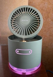 Вентилятор с увлажнением аккумуляторный RZTK Multi Fan White фото от покупателей 5