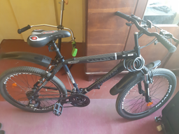 Велосипед Ardis Santana MTB ST 24" 16" Світло-сірий з крилами в комплекті (0712-160-3)