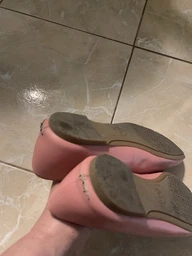 Женские балетки кожаные Michael Kors 414156431 36 (6US) 24 см Бордовые (1159815336)
