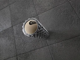 Масажний ролик EasyFit Grid Roller v1.1 33 см синій (ролик-валик для МФР та йоги, масажер для спини, ніг, рук, шиї)