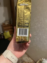 Кофе молотый Lavazza золотой, эконом упаковка для итальянского рынка qualita oro 100% arabica, 3x250 г фото от покупателей 3