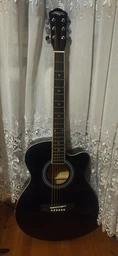 Гитара акустическая Caravan Music HS-4010 BL (чехол, копилка, медиатор, струна, ключ) фото от покупателей 14