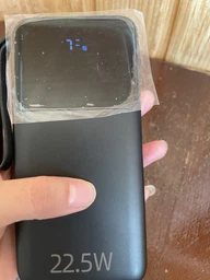 Power Bank 10000 mAh 22.5W Fast Charge, Вбудовані 4 кабелі Black фото від покупців 7
