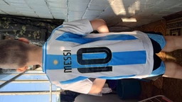 Дитяча футбольна форма Adidas Messi №10 Argentina 2024-2025, розмір 22 (зріст 125-130 см), біло-блакитна