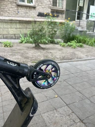 Колесо для трюкового самокату SKL-1587/120 "Best Scooter", колір МУЛЬТИКОЛОР, 120 мм PU, підшипник ABEC-9