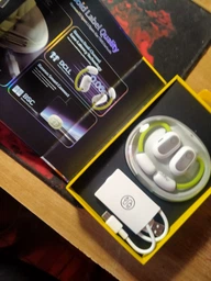 Бездротові навушники Baseus Eli Sport 1 Open-Ear TWS Earbuds, IPX4, BT5.3, 65mAh, 600mAh, 7.5h, Cosmic Black A00064400121-00 фото від покупців 2