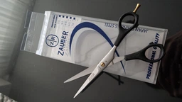 Ножницы парикмахерские Zauber-manicure пластмасовые ручки 6.0" (4004904110205)