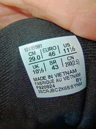 Кросівки для бігу GEL-CONTEND 9 Asics 1011B881-022 43.5 Сірий (4570158223591) фото от покупателей 4