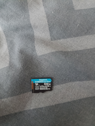 Карта памяти Kingston MicroSDXC 512GB Canvas Go! Plus Class 10 UHS-I U3 V30 A2 + SD-адаптер (SDCG3/512GB)