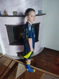 Форма футбольна дитяча C.Ronaldo (Роналдо) 7 Al Nasr (Аль-Наср) 24/25, р. 22 зріст 120-130см. темно-синя фото від покупців 7