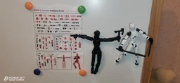 Подвижная фигурка Cyber Doll Белый с магнитами фото от покупателей 2