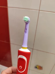 Насадки для Oral B электрической зубной щетки детские с мягкой щетиной eb10-x для орал би 4 штуки