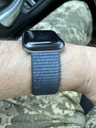 Ремешок ArmorStandart Nylon Band для Apple Watch All Series 42/44/45/49mm Black Unity (ARM74214) фото от покупателей 2