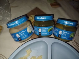 Упаковка пюре гомогенизированного овощного Gerber Кабачок для детей с 6 месяцев 80 г х 6 шт (7613287348043) фото от покупателей 9